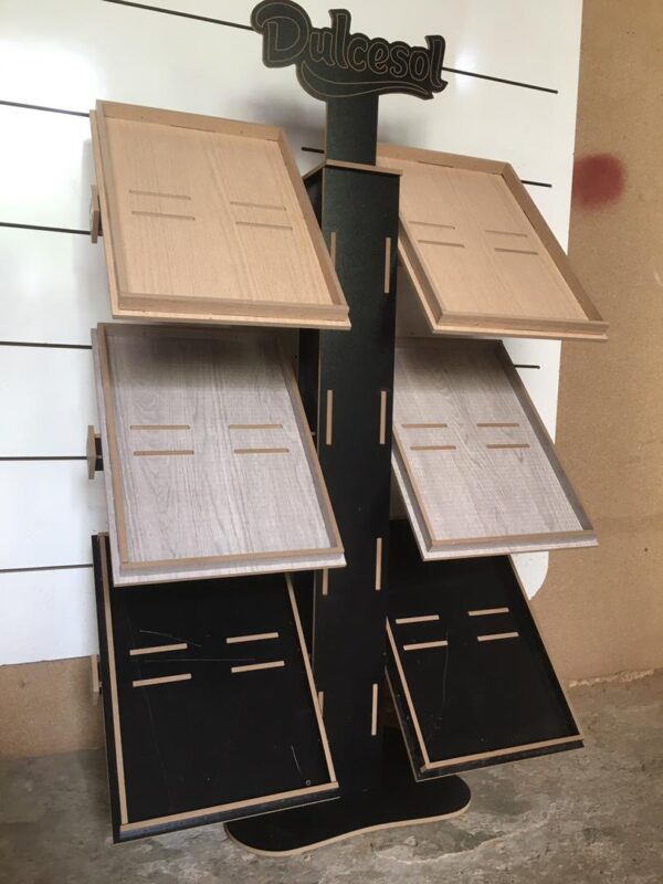 Dulcesol Madeleine Display – 6 Boxes (8mm MDF)