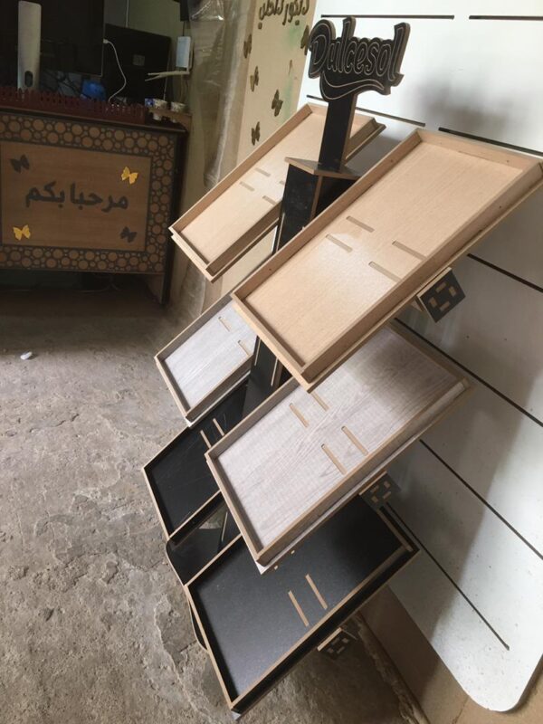 Dulcesol Madeleine Display – 6 Boxes (8mm MDF)